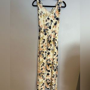 Lucky Brand floral linen maxi